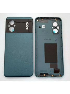 Tapa trasera o tapa bateria verde para Xiaomi Poco M5