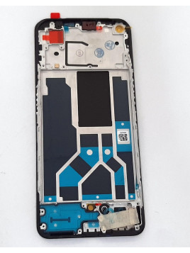 Pantalla lcd para Oppo Reno 8 5G mas tactil negro mas marco negro calidad premium