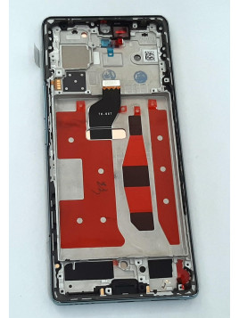 Pantalla lcd para Huawei Honor 70 FNE-AN00 mas tactil negro mas marco verde compatible