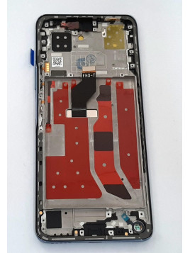 Pantalla lcd para Huawei Nova 9 SE JLN-L mas tactil negro mas marco azul calidad premium