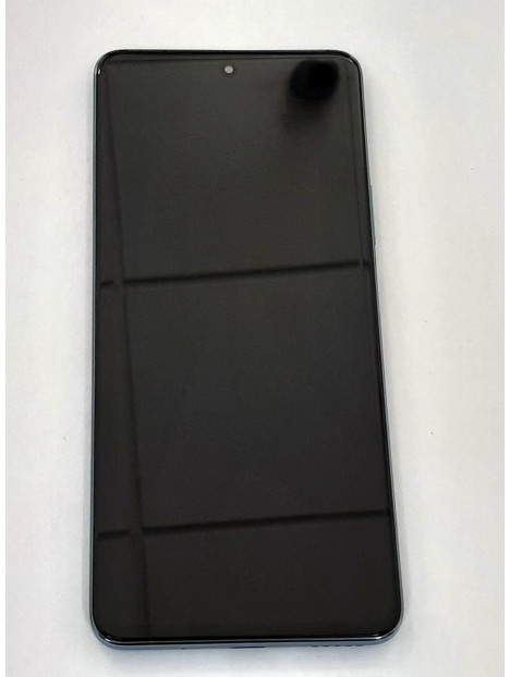 Pantalla lcd para Huawei Nova 9 SE JLN-L mas tactil negro mas marco azul compatible