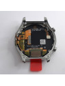 Pantalla lcd para Huawei Honor Watch GS 3 mas tactil negro mas marco plata calidad premium