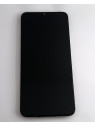 Pantalla lcd para Realme C25Y RMX3265 mas tactil negro mas marco negro compatible