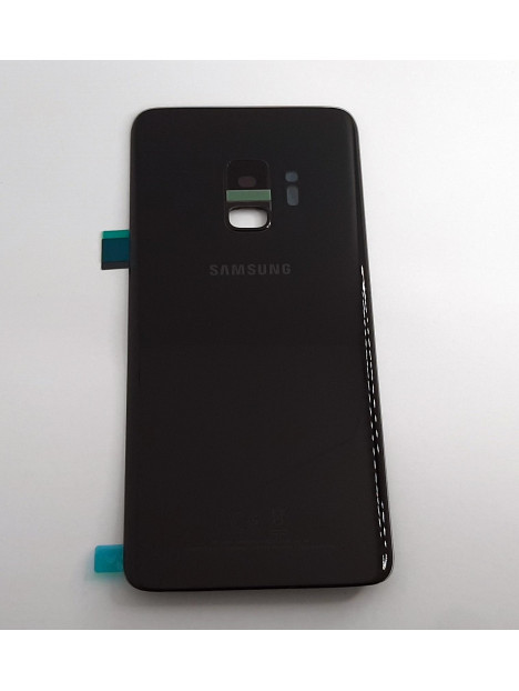 Tapa trasera o tapa bateria negra para Samsung Galaxy S9 SM-G960F GH82-15865A Service Pack