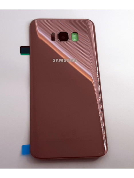 Tapa trasera o tapa bateria rosa para Samsung Galaxy S8 Plus SM-G955F GH82-14015E Service Pack