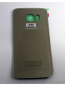 Tapa trasera o tapa bateria dorada para Samsung Galaxy S6 Edge SM-G925F GH82-09602E Service Pack