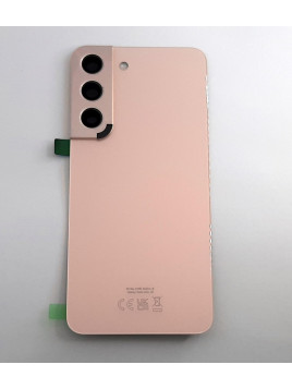 Tapa trasera o tapa bateria rosa para Samsung Galaxy S22 5G SM-S901F GH82-27434D Service Pack