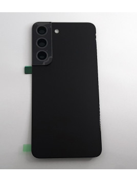 Tapa trasera o tapa bateria negra para Samsung Galaxy S22 5G SM-S901F GH82-27434A Service Pack