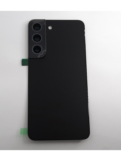 Tapa trasera o tapa bateria negra para Samsung Galaxy S22 5G SM-S901F GH82-27434A Service Pack