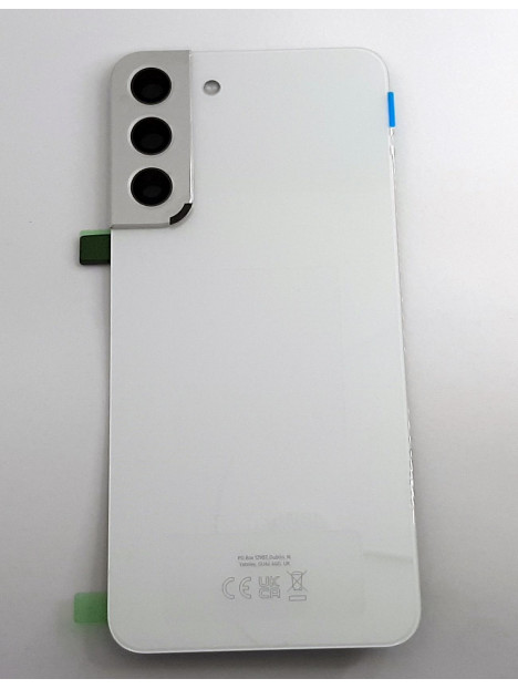 Tapa trasera o tapa bateria blanca para Samsung Galaxy S22 Plus 5G SM-S906F GH82-27444B Service Pack