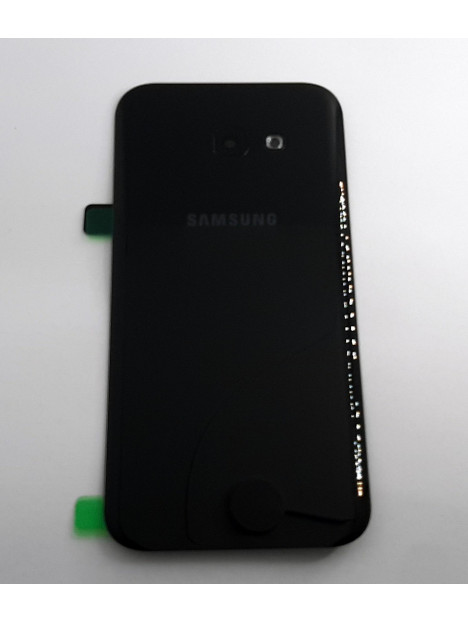 Tapa trasera o tapa bateria negra para Samsung Galaxy A5 2017 SM-A520F GH82-13638A Service Pack