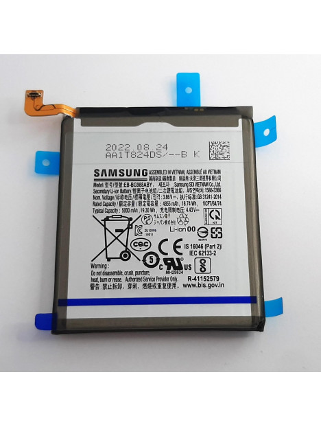 Bateria EB-BG988ABY para Samsung Galaxy S20 Ultra 5G SM-G988F GH812-22272A Service Pack