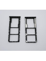 Soporte o bandeja dual sim negra para Xiaomi Redmi Note 10T 5G calidad premium