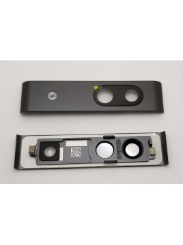 Cubierta camara mas cristal negro para Google Pixel 7A calidad premium