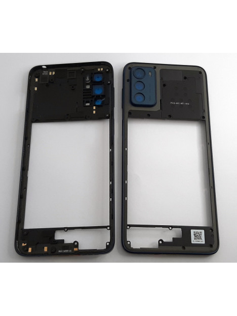 Carcasa trasera o marco azul para Motorola Moto G42 XT2233-2 calidad premium