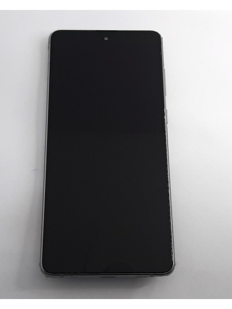Pantalla soft oled para Samsung Galaxy N770 N770F NOTE 10 Lite mas tactil negro mas marco plata compatible