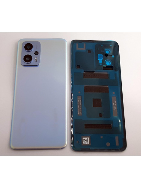 Tapa trasera o tapa bateria azul para Xiaomi Poco X4 GT mas cubierta camara