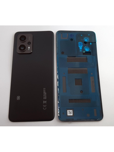 Tapa trasera o tapa bateria negra gris para Xiaomi Poco X4 GT mas cubierta camara