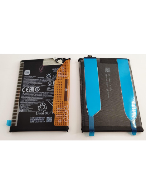 Bateria BN5A 5000mAh para Xiaomi Redmi 10 Redmi 10 2022 Poco M3 Pro 5G Redmi Note 10 5G 460200006L5Z Service Pack