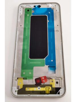 Carcasa central o marco blanco para Samsung Galaxy A54 5G A546B GH98-48068B Service Pack