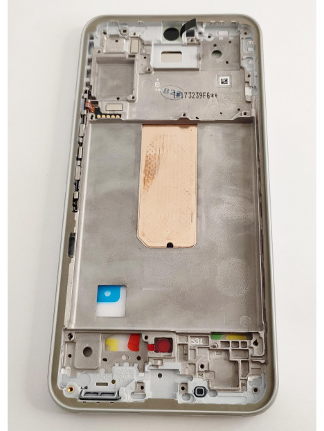 Carcasa central o marco blanco para Samsung Galaxy A54 5G A546B GH98-48068B Service Pack