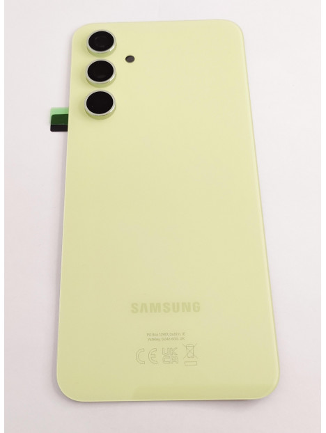 Tapa trasera o tapa bateria lima para Samsung Galaxy A54 5G A546B GH82-30703C Service Pack