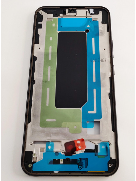 Carcasa central o marco negro para Samsung Galaxy A34 5G SM-A346 GH82-31312A Service Pack