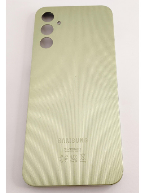 Tapa trasera o tapa bateria verde para Samsung Galaxy A14 4G A145 GH81-23538A Service Pack
