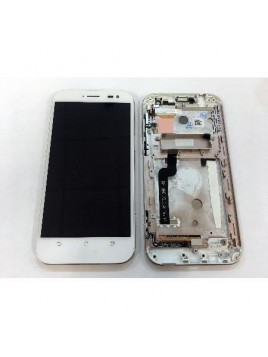 Asus ZenFone Zoom ZX551ML pantalla lcd + tactil blanco + marco premium