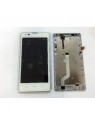 Xiaomi Redmi 1s 3G pantalla lcd + tactil blanco + marco premium