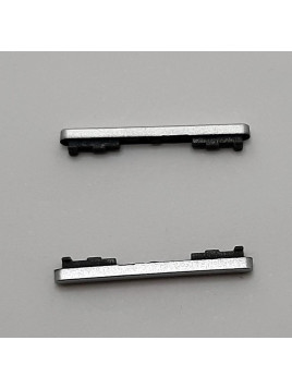 Boton volumen plata para Xiaomi Redmi Note 12 Pro plus 5G calidad premium