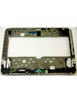 Samsung Galaxy Note 10.1 N8000 carcasa central o marco blanco premium