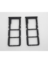 Soporte o bandeja dual sim negra para Realme 8 Pro RMX3081 calidad premium