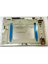 Lenovo Tab 4 10 Plus YT-X704F pantalla lcd + tactil blanco + marco premium