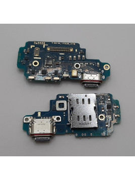 Flex puerto carga mas lector sim para Samsung Galaxy S23 Ultra SM-S918 calidad premium