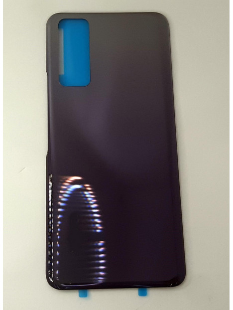 Tapa trasera o tapa bateria negra para Vivo Y72 5G V2041