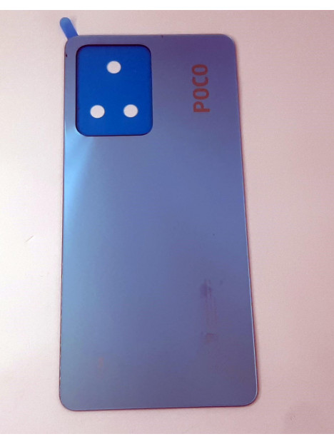 Tapa trasera o tapa bateria azul para Xiaomi POCO X5 Pro 5G