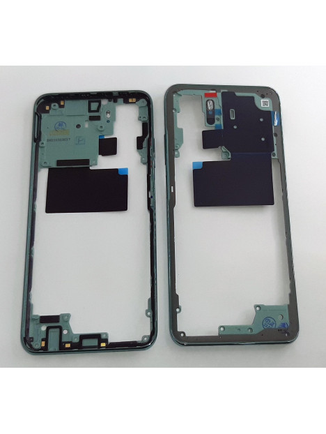 Carcasa central o marco verde para Xiaomi Poco M5s calidad premium
