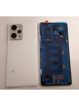 Tapa trasera o tapa bateria blanca para Xiaomi Redmi Note 12 Pro Plus 5G mas cubierta camara