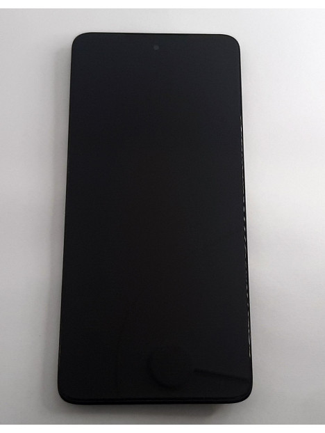 Pantalla lcd para Motorola Moto G72 XT2255-1 mas tactil negro mas marco negro calidad premium