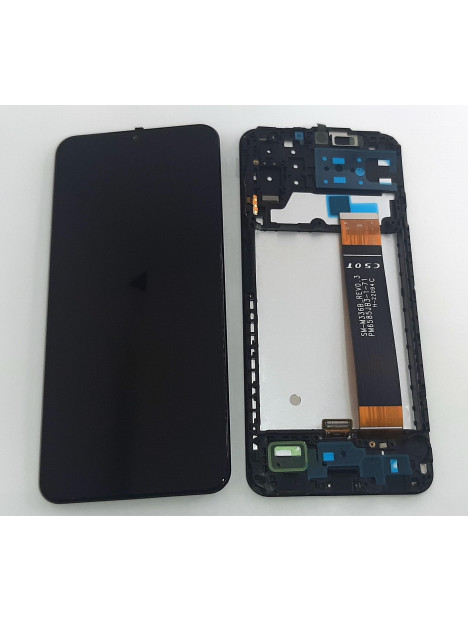 Pantalla lcd para Samsung Galaxy A13 SM-A137 mas tactil negro mas marco negro calidad premium