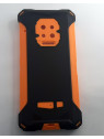 Carcasa trasera o tapa trasera negra naranja para Doogee S86 S86 Pro