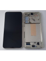 Pantalla lcd para Samsung galaxy S23 Plus SM-S916 mas tactil negro mas marco crema Service Pack GH82-30477B GH82-30