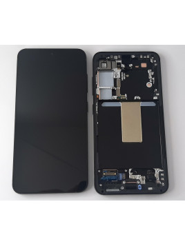 Pantalla lcd para Samsung Galaxy S23 SM-S911B mas tactil negro mas marco grafito Service Pack GH82-30481E GH82-3048