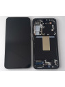 Pantalla lcd para Samsung Galaxy S23 SM-S911B mas tactil negro mas marco grafito Service Pack GH82-30481E GH82-3048