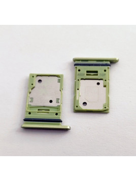 Soporte o bandeja dual sim verde para Samsung Galaxy A54 5G A546B calidad premium