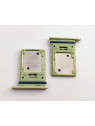 Soporte o bandeja single sim verde para Samsung Galaxy A54 5G A546B calidad premium