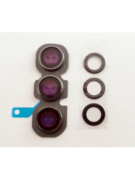 Cubierta camara mas cristal negro para Samsung Galaxy A34 5G A346B calidad premium