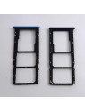Soporte o bandeja dual sim azul para Realme 6I RMX2040 calidad premium