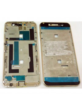 ZTE Blade A910 carcasa central o marco dorado premium